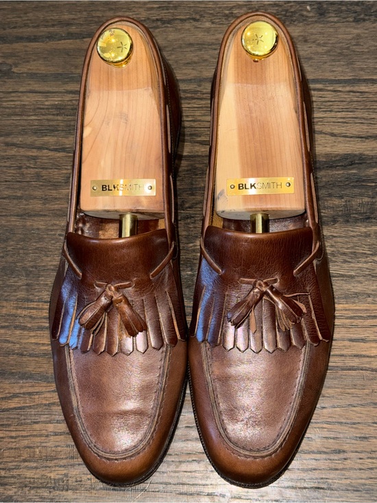 Salvatore Ferragamo Other - Ferragamo Men’s Brown Leather Tassel Kiltie Loafers